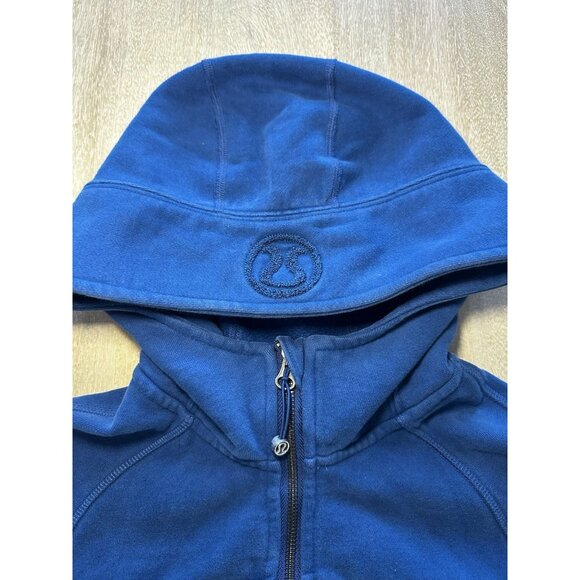Lululemon Scuba Hoodie *Stretch Cornflower Blue Size 4 Y2K - Picture 2 of 6